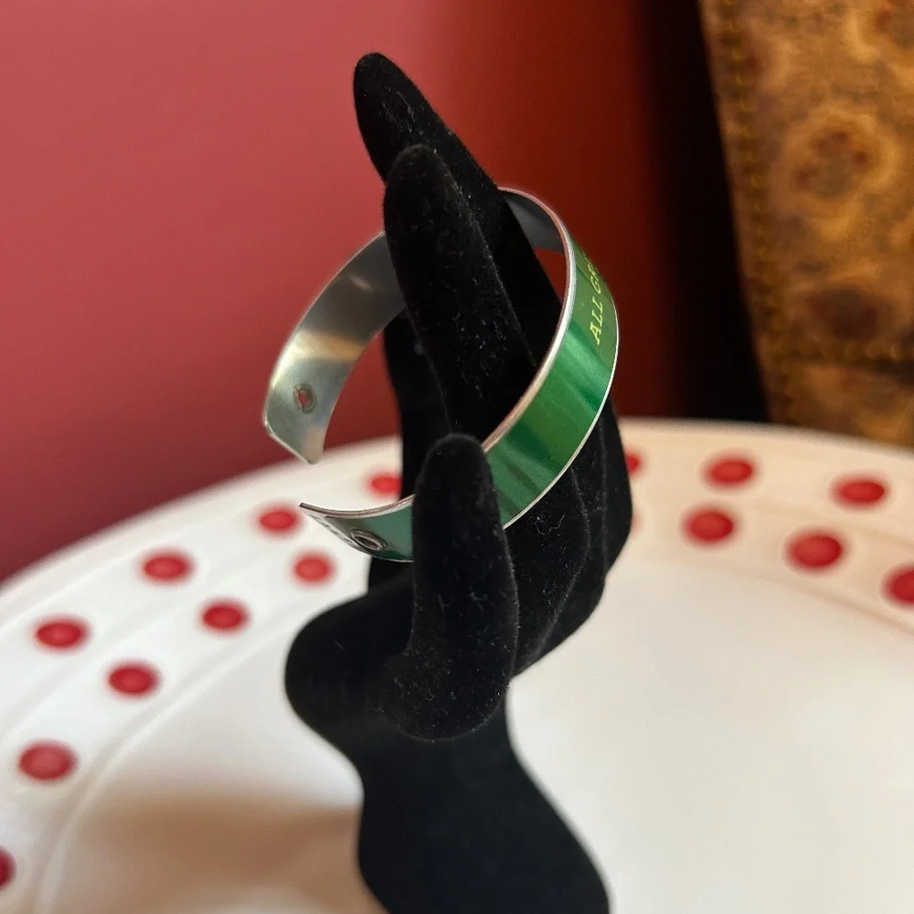 Zass design brew cuff -All Green Everything - never worn - Picture 2 of 6